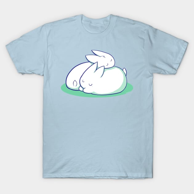 Cuddly Bunnies T-Shirt by Ashdoun
